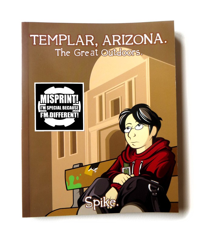 Templar, Arizona - Book One misprint